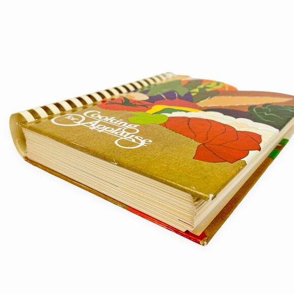 Cookbook St Louis 1981 Repertory Theatre Cooking For Applause Food Recipes Meals - Picture 8 of 8